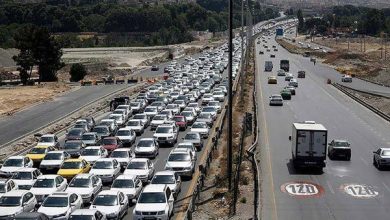 تصویر از آخرین وضعیت ترافیکی جاده‌های کشو‌ر