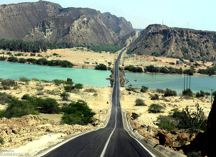 تصویر از جاده چابهار بریس / رویایی‌ترین جاده ساحلی جنوب ایران